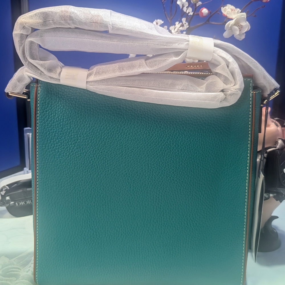 Dooney & Bourke Green Crossbody Bag - Picture 5 of 7